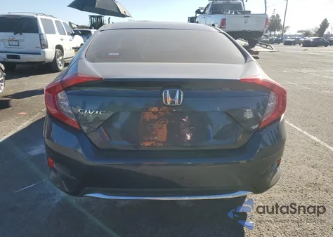 2020 Honda Civic Lx из США, поврежденный, VIN 2HGFC2F66LH552032